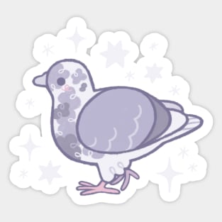 Fancy Pigeon Sticker